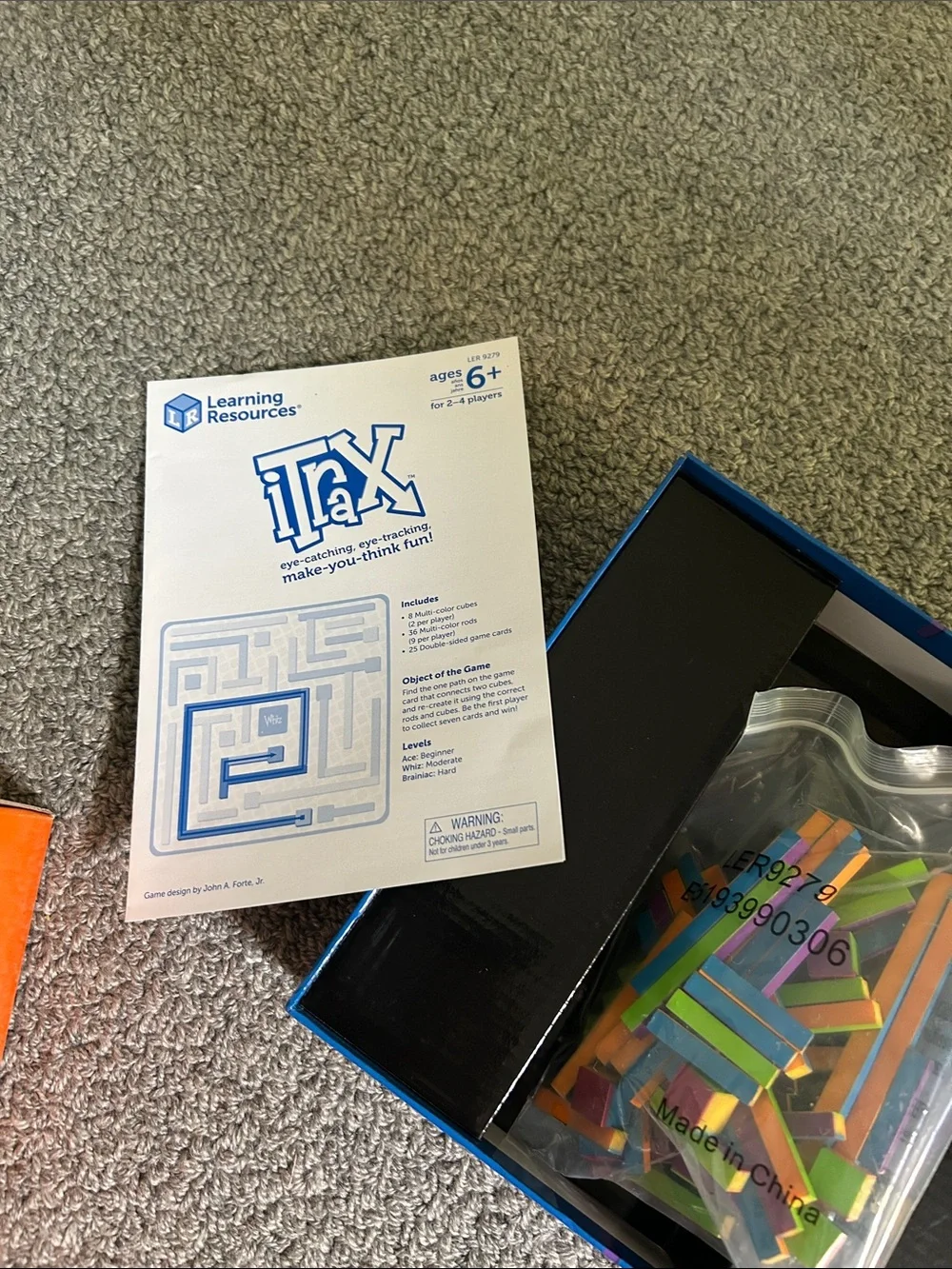 iTrax Critical Thinking Game - Learning Resources - Like New